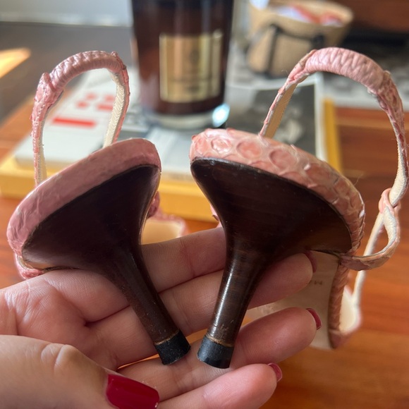 Kate Spade Snakeskin Slingbacks - Picture 4 of 5